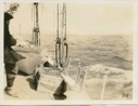 Image of Bowdoin on port tack (Dr. Gross)